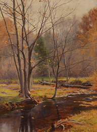 Edmund Elisha Case – Fall Beeches   $4,200
