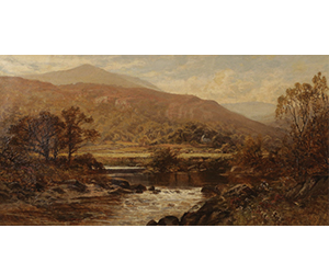 Alfred Augustus Glendenning, Sr. - On the Lugwy, N. Wales 