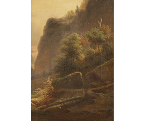 George Gunther Hartwick - Boulder Slope 