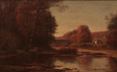 George Hetzel - The Covered Bridge 
