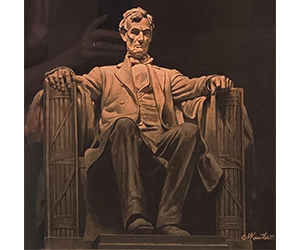 Morton Kunstler - Lincoln Memorial