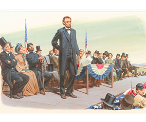 Edward T. Vebell - Lincoln at Gettysburg