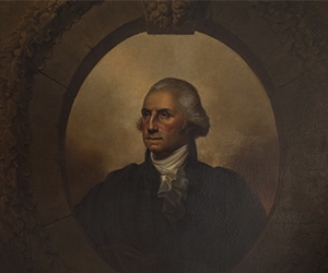 Eugenia Shankland - George Washington Patriae Pater - 1891, Copy After Rembrandt Peale 1824