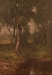 Max Weyl - Wooded Landscape   $4,900 

