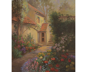 Ethel Marion Wickes - Cottage Garden 