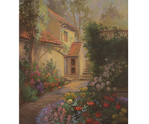 Ethel Marion Wickes - Cottage Garden 